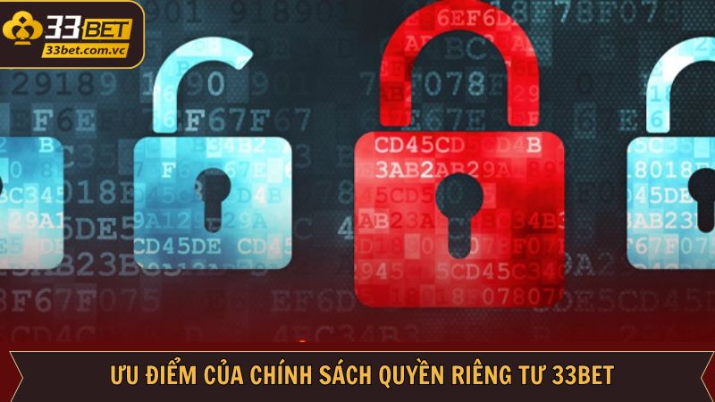 Lợi ích mà quyền riêng tư 33Bet mang lại 
